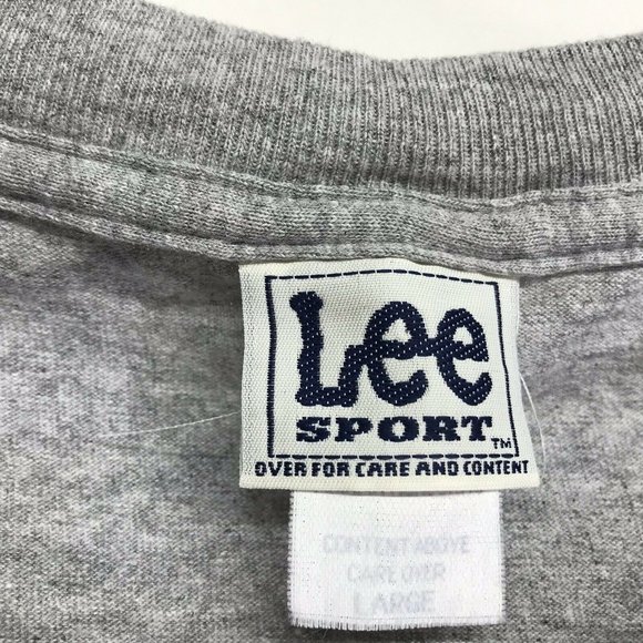 Lee Graphic Tee Large Gray NFL Super Bowl XXXV - Picture 5 of 6